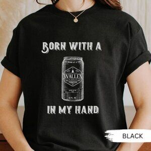 Morgan Wallen T-Shirt, Country Concert Shirt, Born With A Beer In My Hand Shirt